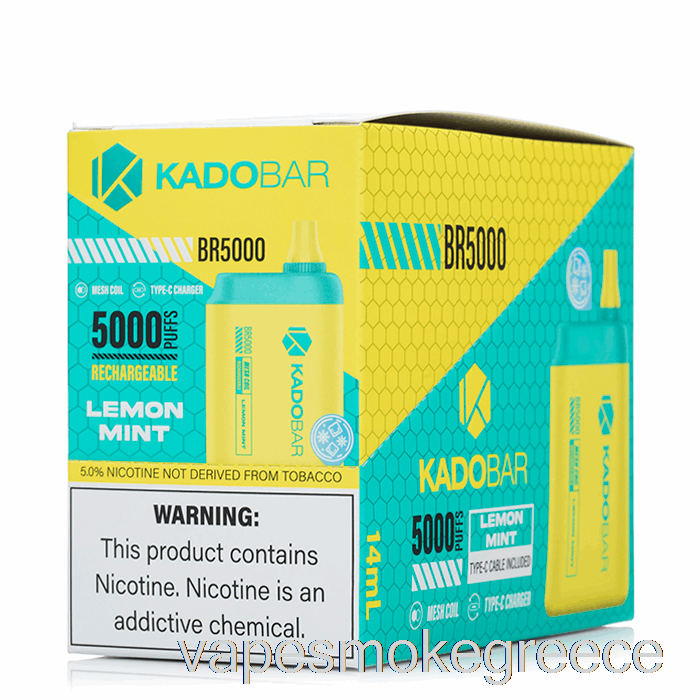Vape Greece [5-pack] Kado Bar Br5000 μιας χρήσης